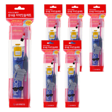페리오 여행용 치약칫솔 세트, 6세트