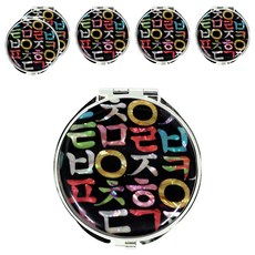 Pa&Ca Korea 高級螺鈿手持鏡, 6個, 韓文