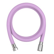 HappyDarling Replan 防纏繞防汙垢 PVC 蓮蓬頭軟管, 紫丁香色, 2m