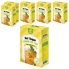 무설탕 레몬 아이스티분말, 15g, 10개입, 6개
