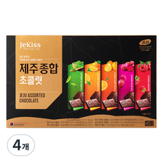 제키스 제주 종합 초콜릿, 320g, 4개