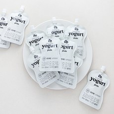 임실치즈마을 요거트 더 진한 플레인, 120ml, 10개