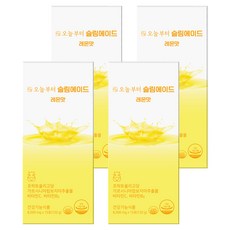 오늘부터 슬림에이드 다이어트보조제 레몬맛, 4개, 120g