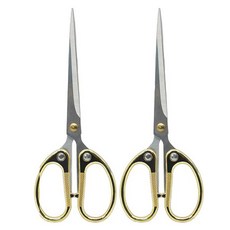 MADAKKUMI 多用途不鏽鋼剪刀, 金色(剪刀), 2套