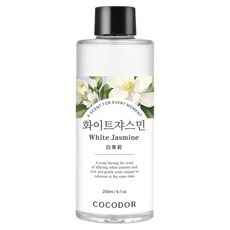 COCODOR 珂珂朵爾 室內擴香 補充瓶, 白茉莉 White Jasmine, 200ml, 1瓶