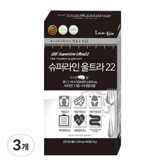 뉴트리바이오텍 슈퍼라인 울트라22 다이어트보조식품, 180정, 3개