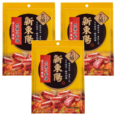 新東陽 炙燒小香腸 台式經典 鹹香夠味 獨立分裝, 100g, 3包