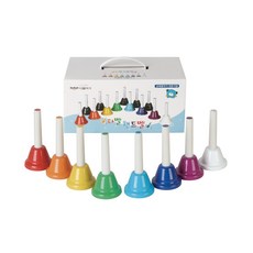 Davel 8 音符手鈴 DHB-8, 混合顏色, 1套