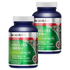 내츄럴플러스 스피루리나, 180정, 2개
