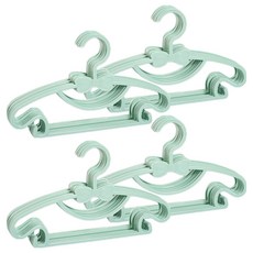 Itgom 兒童用蝴蝶結衣架, 綠色, 40個