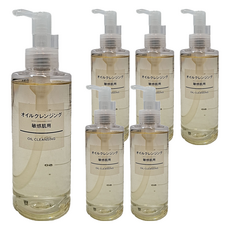 【MUJI 無印良品】敏感肌卸妝油(M) ｜溫和卸妝、深層清潔、敏感肌適用, 200ml, 6瓶