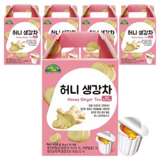 OrganicStory 허니 생강차, 30g, 15개입, 5개