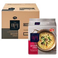 더미식 장인라면 담백한맛 113g, 32개