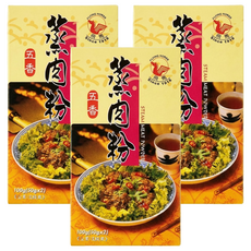 飛馬 蒸肉粉 五香 (50公克x2包), 100g, 3盒
