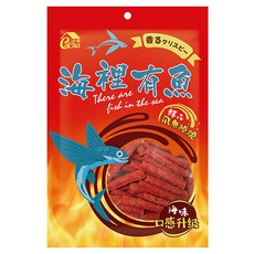 CACHA 卡恰 海裡有魚 飛魚捲燒, 60g, 1包