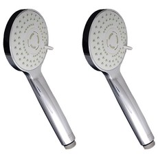 American Standard 主動式三段式功能淋浴噴頭, 單色, 2個