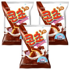 CROWN 皇冠 巧克力玉米脆條, 3包, 110g