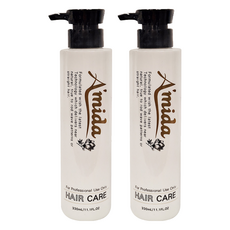 AMIDA 阿蜜達 胺基酸柔順王 免沖洗護髮素, 330ml, 2瓶