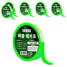 Skora 膠帶, 6個, 夜光