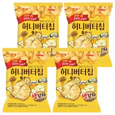 해태 허니버터칩, 60g, 4개