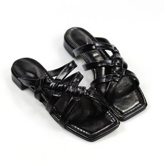 어바웃슈 여성용 온더 스트랩 뮬 샌들