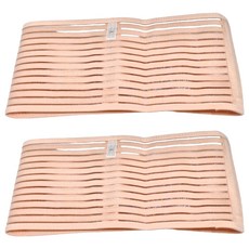 KR SKANGEL 優美薄翼透氣彈力骨盆帶 - 膚色 - L, 2件