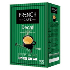 FRENCH CAFE 低咖啡因即溶咖啡隨身包, 10.7g, 100條, 1盒