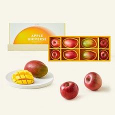 셀렉트팜 애플망고 4개입 + 사과 4개입 혼합세트, 3.2kg, 1세트