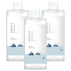 라운드랩 1025 독도 클렌징워터, 400ml, 3개
