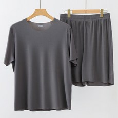PEONIST 冰絲柔軟短袖睡衣上下套裝