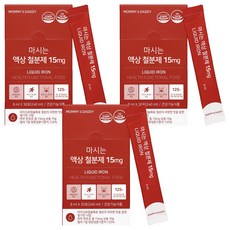 마미앤대디 마시는 액상 철분제 15mg, 3개, 240ml
