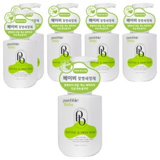 Purebble 嬰兒泡沫奶瓶清潔劑 多合一廚房清潔劑, 6個, 500ml
