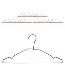 巧用 四季多功能衣架 40cm 顏色隨機 3組 - 成人衣物收納好幫手