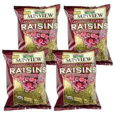 썬뷰 유기농 건적포도, 198g, 4개