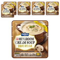 오뚜기 프레스코 양송이 크림스프, 180g, 6개