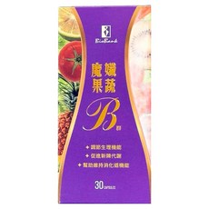 BioBank 大金宏醫 魔孅果蔬B群 孅升級, 30顆, 1盒
