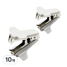 WHASHIN 6發兩用除針器 泡殼包裝, 10個, 象牙白 + 銀色