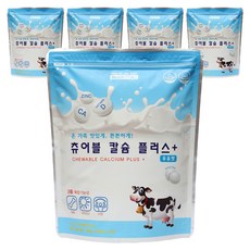 HelperJang 咀嚼鈣片 牛奶口味, 180顆, 5袋