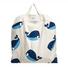 3 sprouts 玩具收納袋, 鯨魚, 1個