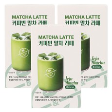 커피빈 말차라떼, 18g, 3개, 8개입