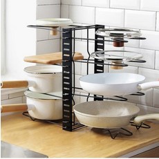 MONACO OLIVE 兩用鍋蓋平底鍋收納架, 單一顏色