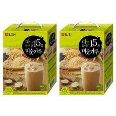 담터 마가 들어간 15곡 미숫가루, 800g, 2개