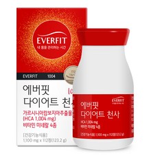 EVERFIT 藤黃果萃取纖活錠, 112顆, 1瓶