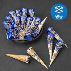 롯데웰푸드 월드콘 쿠앤크 아이스크림 (냉동), 160ml, 1개입, 24개