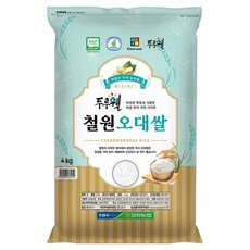 김화농협 2025년 햅쌀 GAP 인증 두루웰 철원 오대쌀 백미, 4kg, 1개, 상
