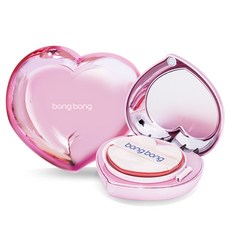 女孩心形物理性防曬氣墊 SPF50+ PA++++, 15g, 1個