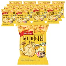 해태 허니버터칩, 60g, 15개
