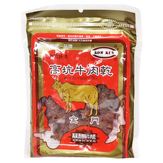 高坑 高粱酒辣味牛肉乾, 160g, 1包