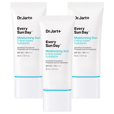 닥터자르트 에브리 선 데이 모이스처라이징 선크림 SPF50+ PA++++, 30ml, 3개