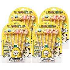 POPO FANCY LULULALA 可愛公仔鉛筆組 B芯, 款式隨機, 24支